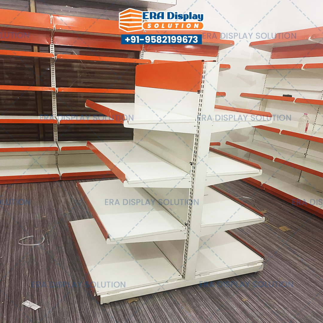 Double Side Center Display Rack in Faridabad