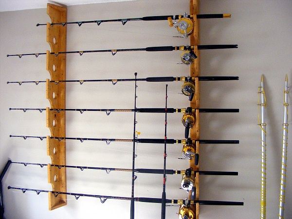 Wall Fishing Rack