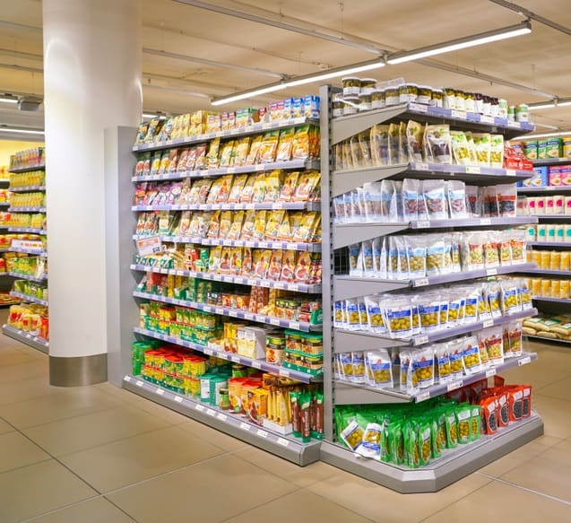 Supermarket Display Rack